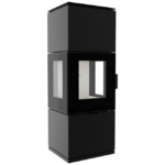 INGA - 3 SIDIG - DOBBELTGLASS - Frittstående