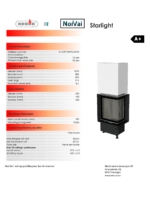 STARLIGHT HØYRE - Peisinnsats - Bilde 2