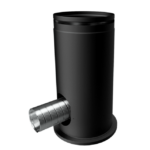 Venti Startsokkel for bakmontering av pipe justerbar høyde - Norvai